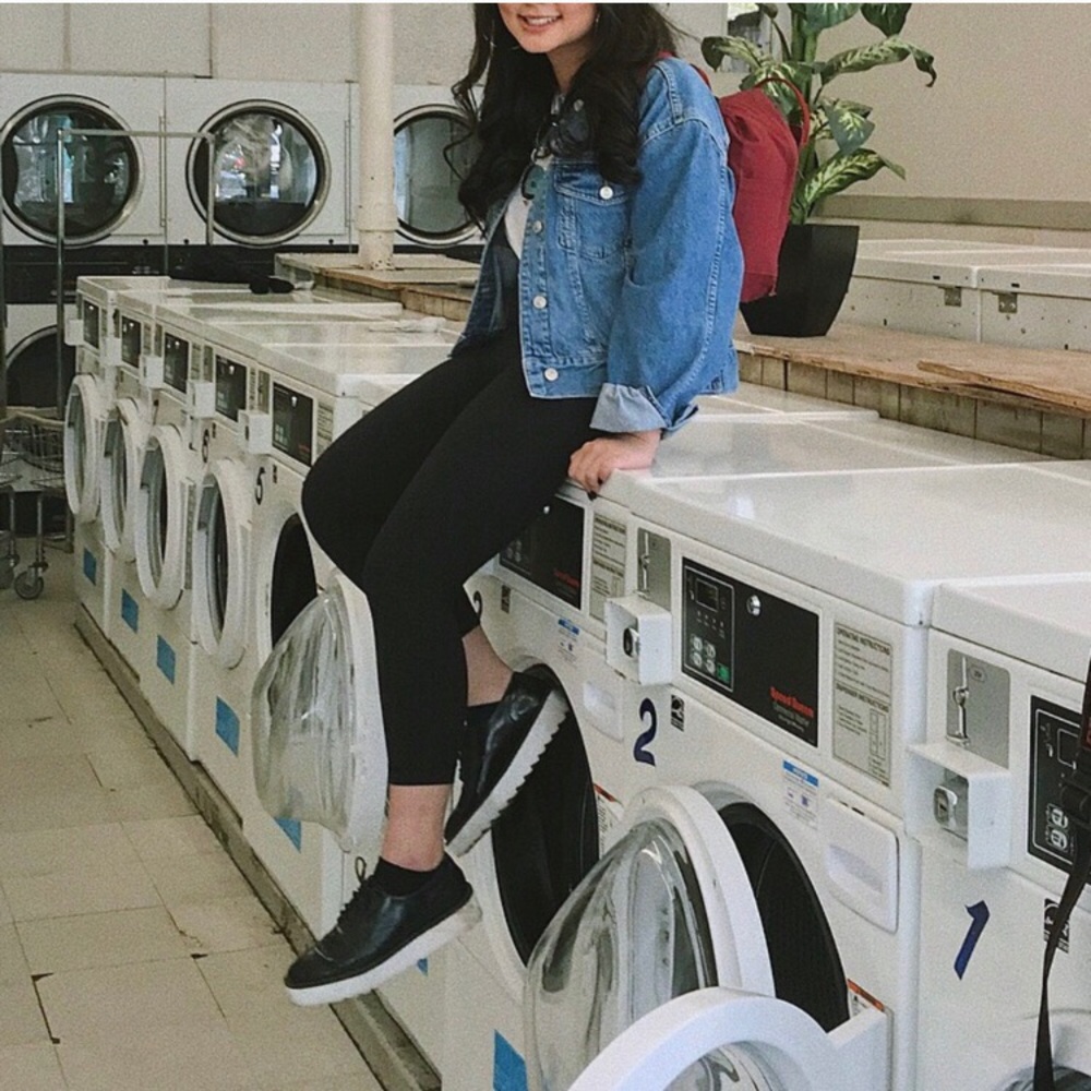 Oversized denim jacket - Picture 2 of 7